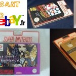 Super Mario Bros, Metroid, Vampire Kiss, sous blister rigide en (soi-disant) vente sur ebay