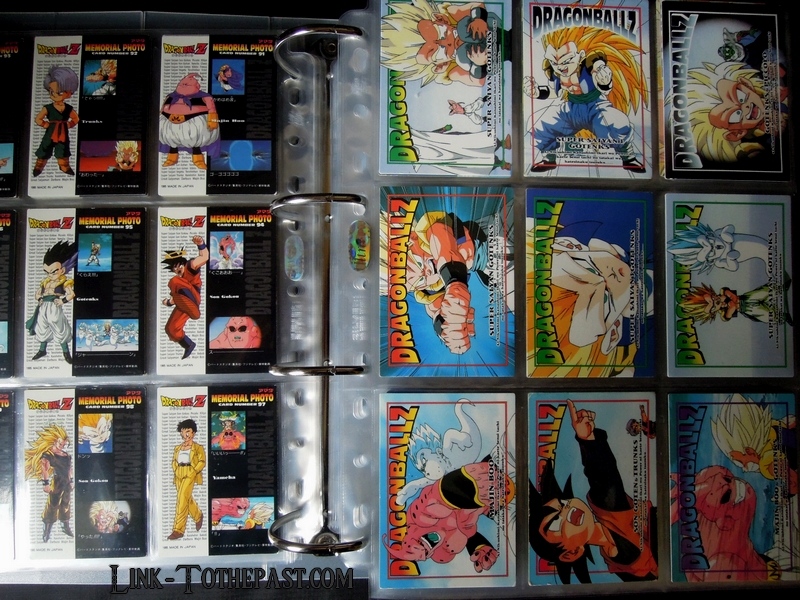 Collection de cartes Dragon Ball Z : Mes recherches – Link to the past
