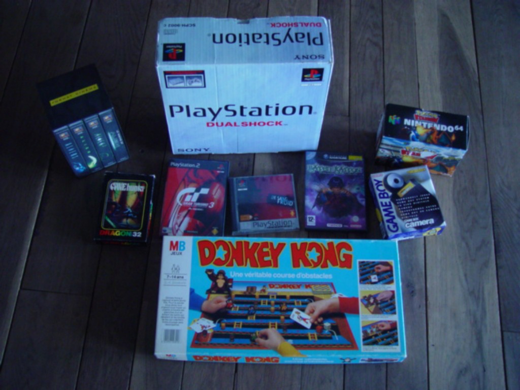 Playstation, Batten Kaitos, Jeu de société Donkey Kong, Game Boy Caméra