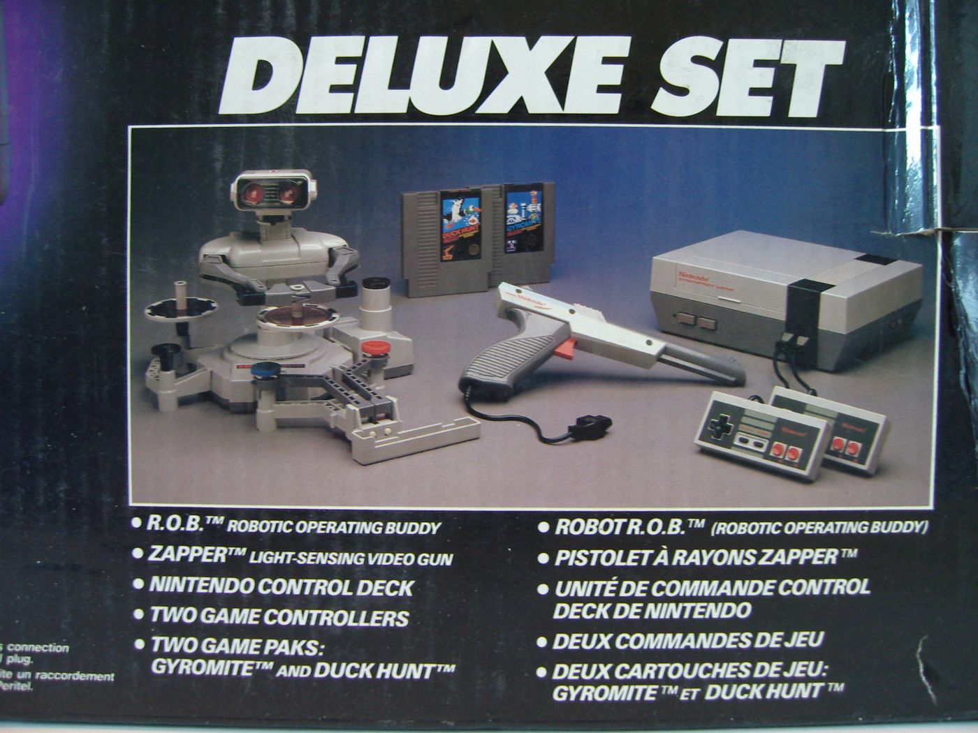 Nintendo Nes Deluxe Set