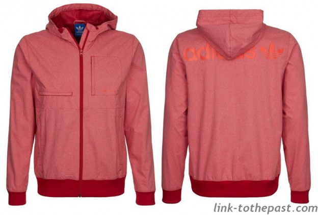 veste adidas femme rouge et blanche