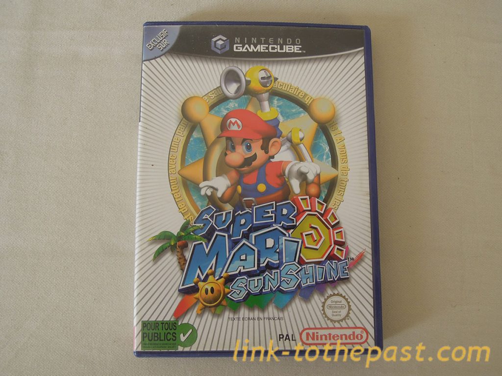 SUPER MARIO SUNSHINE Sur GAMECUBE Link To The Past super-mario-sunshine-sur-gamecube-link-to-the-past