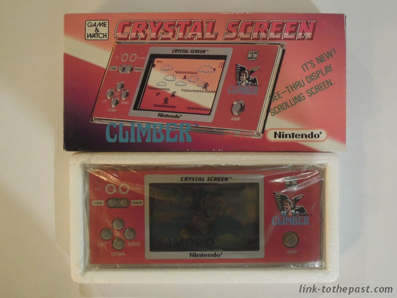 Game and Watch Climber Crystal screen