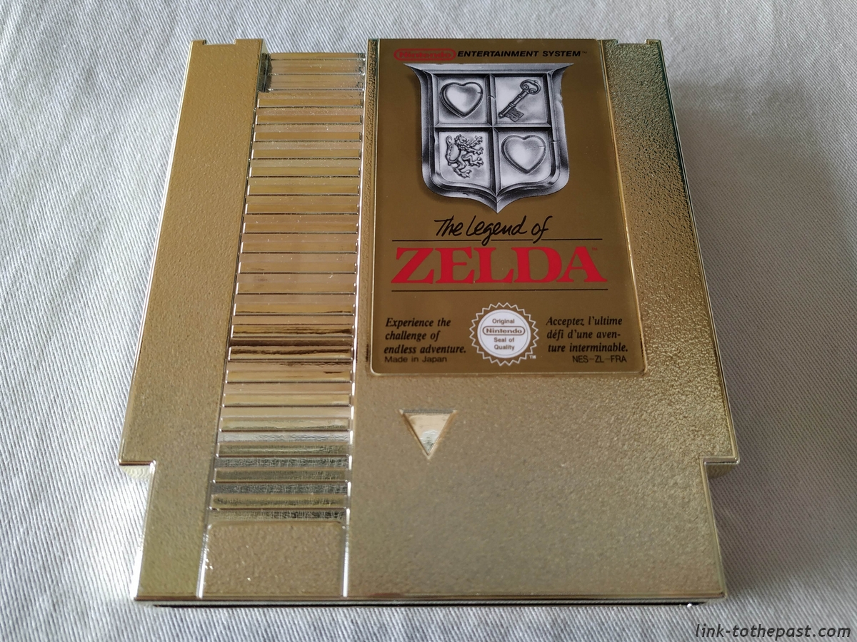 cartouche or zelda nes fah
