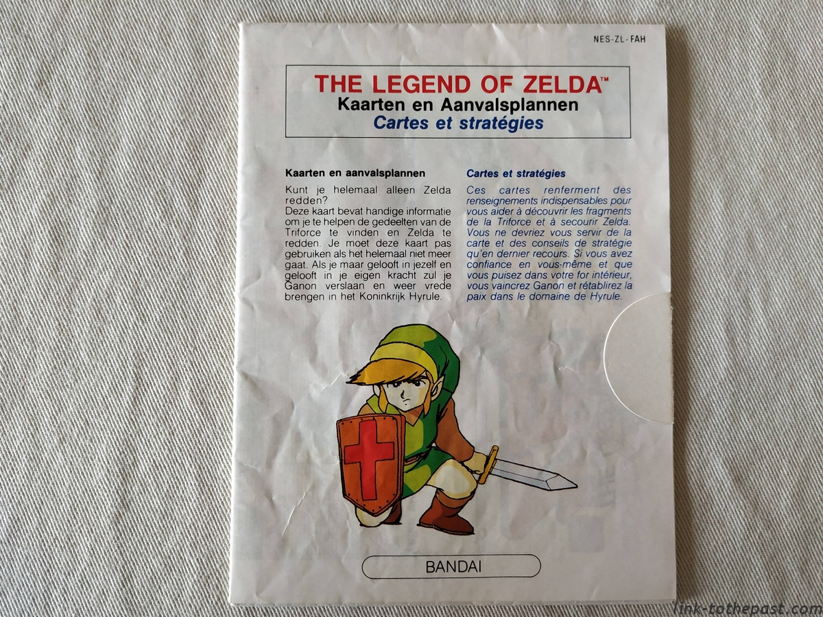 carte zelda nes fah